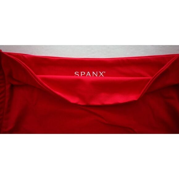 Spanx 50126R Women's Sz M Hibiscus Pink Adjustable High-Rise Swim Brief Bottoms - Picture 3 of 7